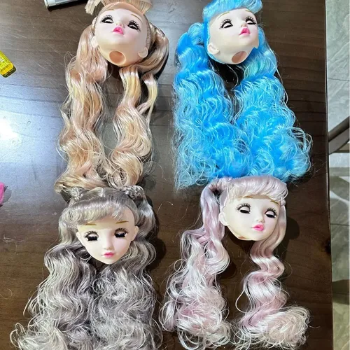 Cabeza De Muñeca De 60 Cm, Color Caqui, 22 Pulgadas, Directa