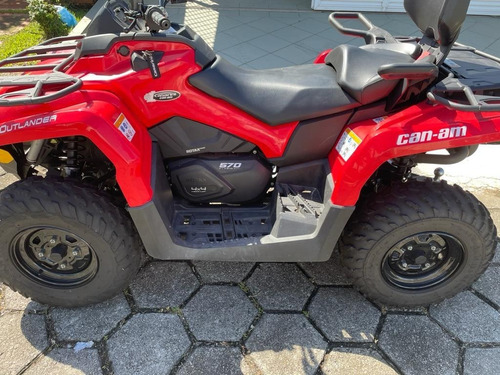 Imagem 4 de 11 de Quadriciclo 4x4 Can-am Outlander 570 Brp C/ Capaimpermeavel
