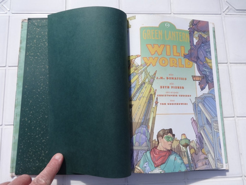 Green Lantern Will World - J.m. Dematteis - Seth Fisher - Capa Dura - 2001 (Usado)