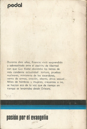 Pasion Por El Evangelio Guy-marie Riobe (Usado)