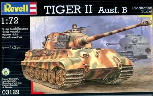 Revell Tiger Ii Ausf. B Production 03129 1/72 Rdelhobby Mza
