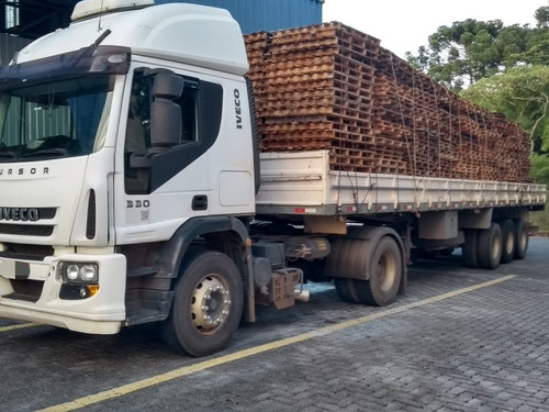 Imagem 3 de 23 de Iveco Cursor 330 2012 + Carreta Noma 2004
