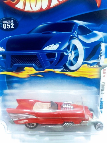 Carrito Hot Wheels Roadster 1957 Edición 2001 Escala 1:64