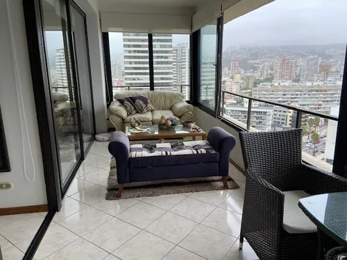 Arriendo Departamento Amoblado Por Días, Espectacular Vista