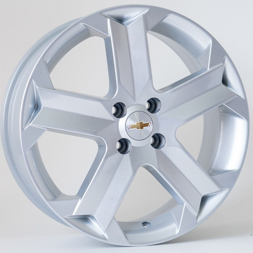 Rodas Chevrolet Montana Sport R26 Aro 14 4x100 (jogo) +bicos Cor Prata