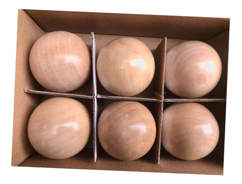 Pelotas De Madera Para Juguetes Montessori De 1.8 Pulgadas,