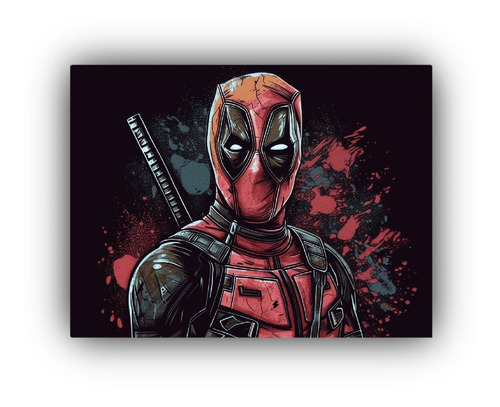 Poster Espectacular Deadpool Alta Resolucion 40x30cm