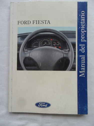 Ford Fiesta 1995 Manual Guantera Instrucciones Dueño