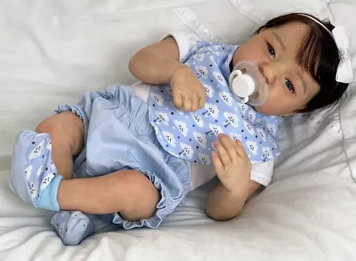 Bebê Menina Real Realista Reborn Perolas Barata Princesa