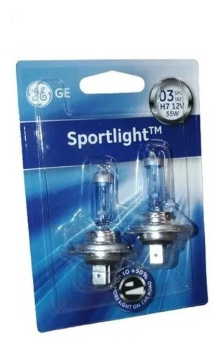 Lámpara General Electric 12v H7 Sport Light X2 - Original