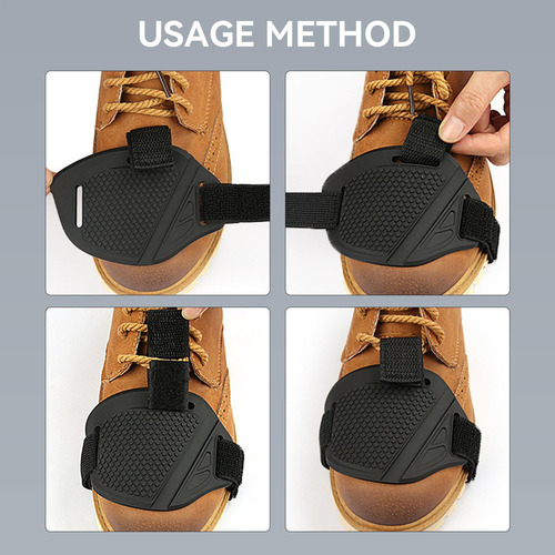 Almohadilla De Cambio De Motocicleta Protector De Zapato De
