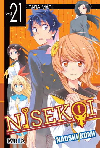 Nisekoi 21 (comic), De Naoshi Komi. Editorial Ivrea España, Tapa Blanda En Español