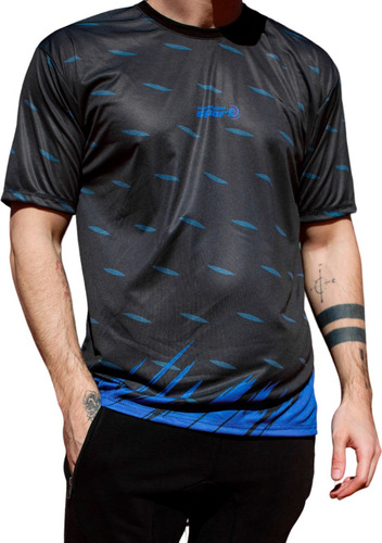 Remera Deportiva Kevdylan Sports Padel Tenis Futbol Rayos V2