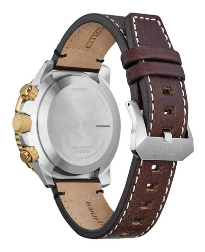 Promaster Skyhawk A-t Gray Dial Jy8084-09h Color de la correa Café Color del bisel Plata Color del fondo Negro