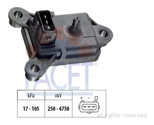 Sensor Map Volkswagen Gol Pointer Parati 2.0 91/01 3 Pines 