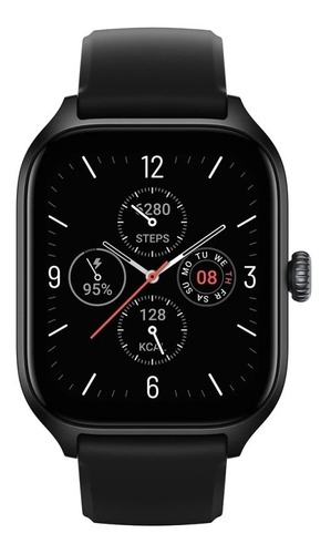 Imagen 2 de 9 de Smartwatch Amazfit GTS 4 1.75" caja infinite black, malla infinite black de fluoroelastómero
