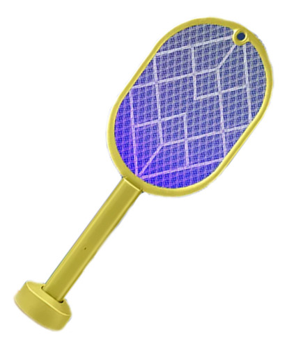 Raquete Elétrica Recarregável Mata Inseto Mosquito Mosca Usb