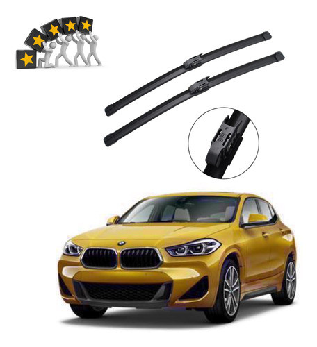 Plumas Limpiaparabrisas Para Bmw X2 2016 Al 2023 Bananas