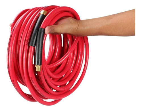 Manguera Pvc 15 M Para Aire A Presion Ntp 1/4 Conexion 1/4