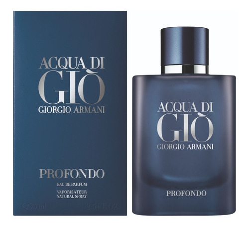 Acqua Di Gio Profondo Eau De Parfum 125 ml Para  Hombre