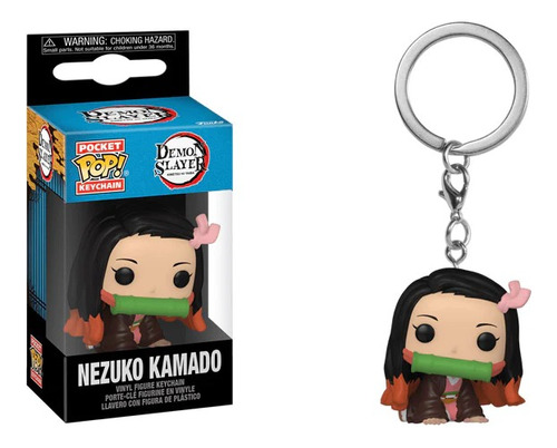 Funko Pop! Nezuko Kamado Demon Slayer Keychain