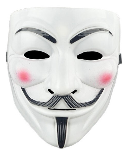 Máscara De Cosplay De Hacker Guy V Anonymous Vendetta Para