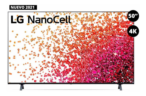 Imagen 1 de 5 de Televisor LG Nanocell Nano75 50'' 4k - 50nano75spa