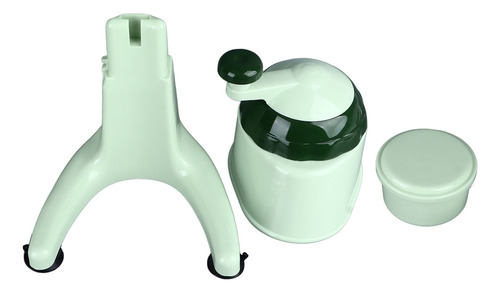 Máquina De Barbear Manual Hand Crank Ice Shaver, Fácil De Us