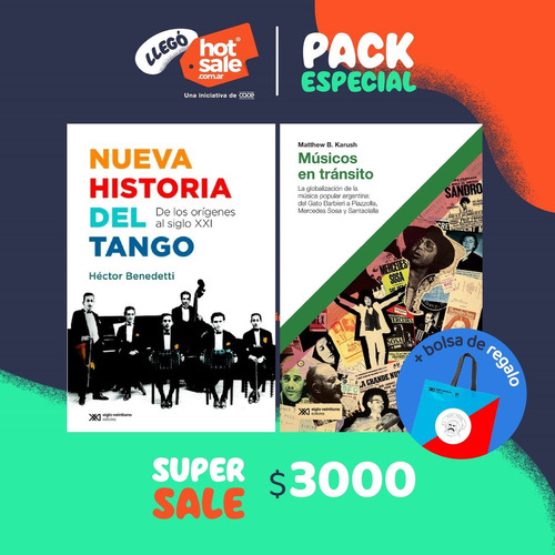 Nueva Historia Del Tango + Musicos En Transito - 2 Libros -