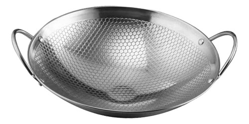 Frigideira Chinesa Wok Condução De Calor Desenho Wok