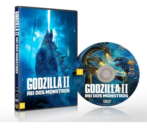 Dvd Godzilla 2: Rei Dos Monstros (2019)