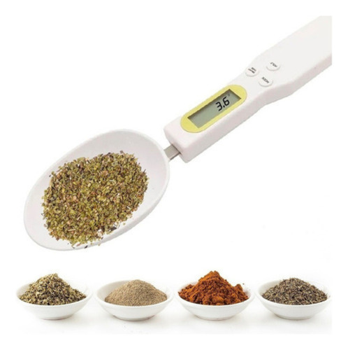 Cuchara medidora digital de precisión con báscula para café en polvo para cocina