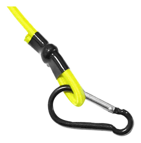 Imagen 4 de 7 de Cordón De Seguridad Para Kayak Verde Fluorescente
