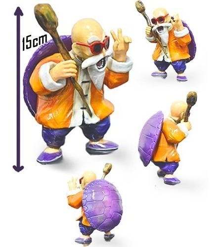 Figura Maestro Roshi  15cm Dragon Ball - 3dprint