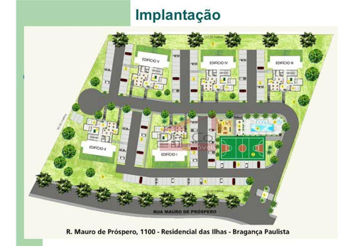 Apartamento Com 3 Dormitórios À Venda, 78 M² Por R$ 390.000,00 - Jardins De Bragança - Bragança Paulista/sp - Ap0111