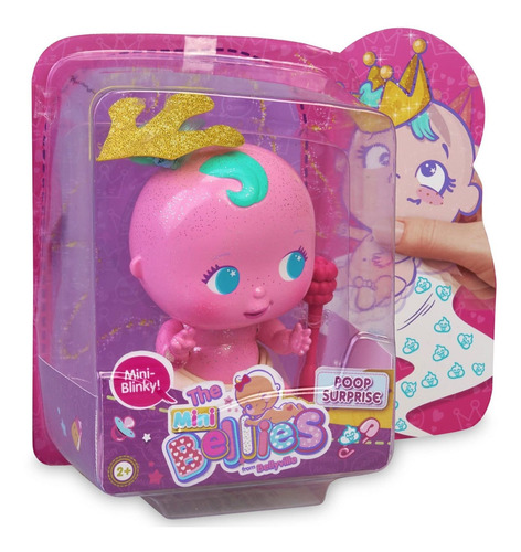 Imagen 2 de 2 de Muñeca Mini Blinky Popo Sorpresa The Bellies.
