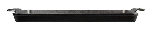 Charola Hierro Fundido Rectangular Negro 40 X 27 Cm Lodge