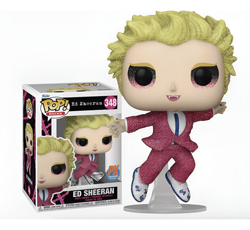 Ed Sheeran Bad Habits Exclusivo Brilla #348 Funko Pop! Music