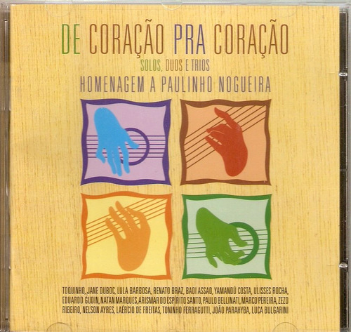 Paulinho Nogueira - De Coração Pra Coração- Cd