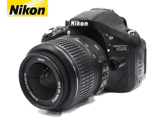 Nikon D5200 24mp Vídeo Full Hd Lente 18-55mm - 32.043 Clicks