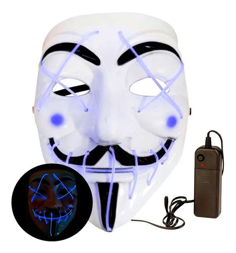 Mascara De Led Festa Halloween
