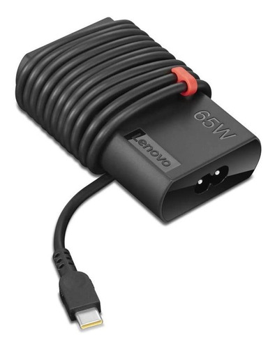 Imagen 1 de 2 de Adaptador De Ca De Diseño Delgado Lenovo Thinkpad 65w (usb