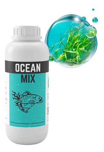 Fertilizante Ocean Mix 1 Litro Organo Lab Estimulante Natura