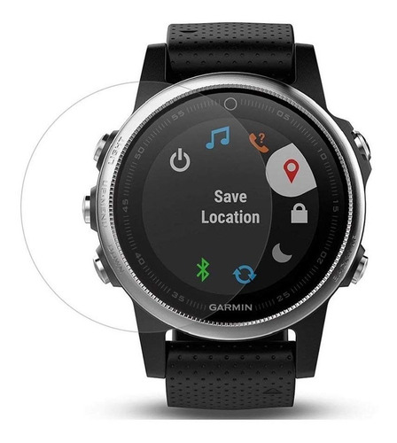 Combo 3 Micas Cristal Templado De Lujo Para Garmin Fenix 5s
