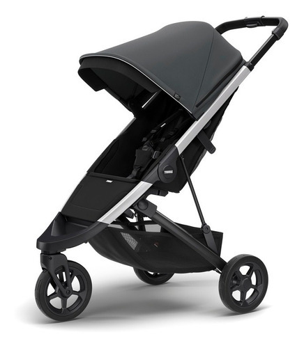 Carrinho De Bebê Spring Shadow Grey Chassi Aluminio - Thule