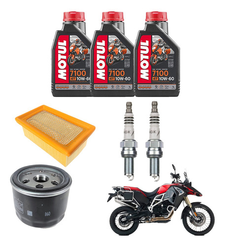 Kit Afinacion Bmw F800gs Adventure 2014-2018 7100 10w60