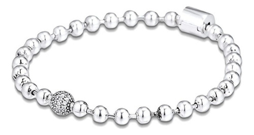Komorebi Pulsera Plata Ley .925 Cierre Barril T21