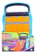 Comprar Valija Porta Autitos Pista Multi Lanzador Set Duende Azul
