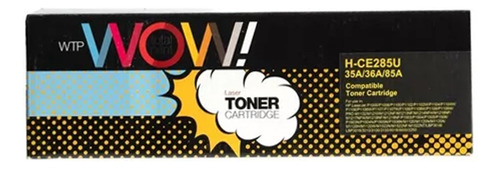 Cartucho Toner Alter Laser Para Hp Ce285a 285a 85a 35a P1005 Tinta Negro