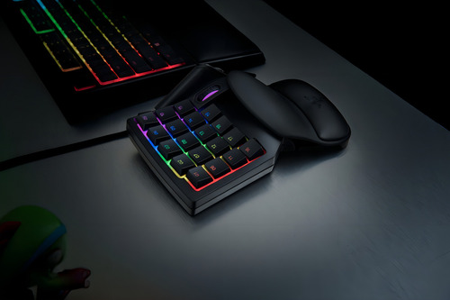 Keypad Gamer Razer Tartarus V2 Rbg Semi-mecánico Negro Inglés Us